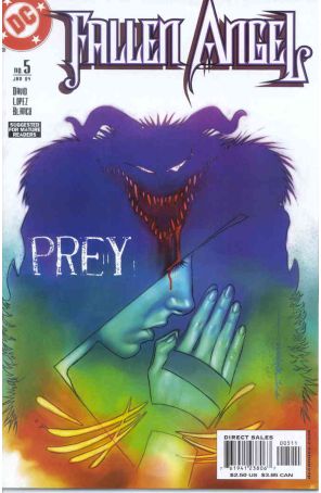 Fallen Angel 5 published by DC with cover art by Brian Stelfreeze