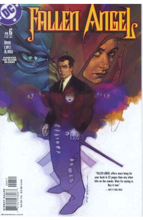 Fallen Angel 6 published by DC with cover art by Brian Stelfreeze
