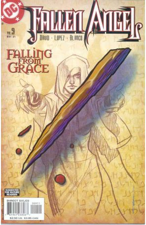 Fallen Angel 9 published by DC with cover art by Brian Stelfreeze