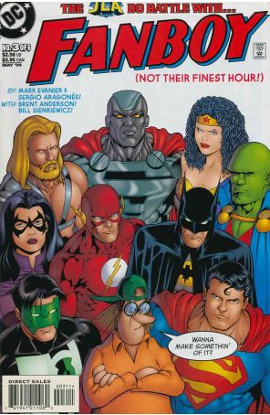 Fanboy 3 published by DC with cover art by Kevin Maguire