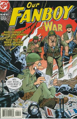 Fanboy 4 published by DC with cover art by Joe Kubert and Sergio Aragonés