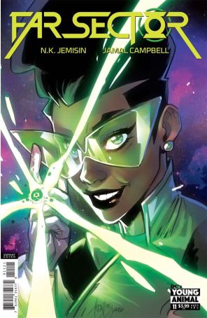 Far Sector 11A published by DC with cover art by Mirka Andolfo