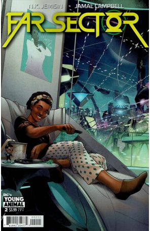 Far Sector 2 published by DC with cover art by Jamal Campbell