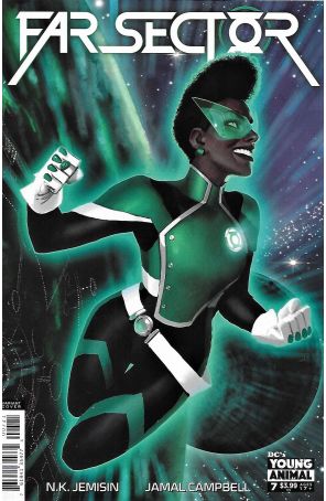 Far Sector 7A published by DC with cover art by Stjepan Sejic