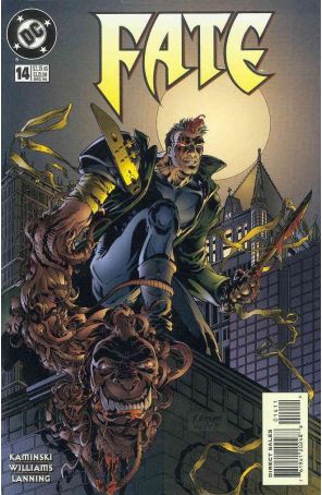 Fate 14 published by DC with cover art by Jordi Ensign