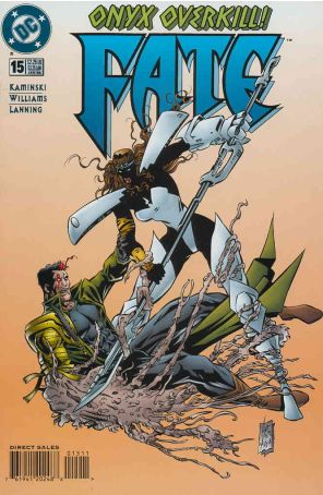Fate 15 published by DC with cover art by Anthony Williams