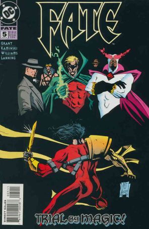 Fate 5 published by DC with cover art by Anthony Williams