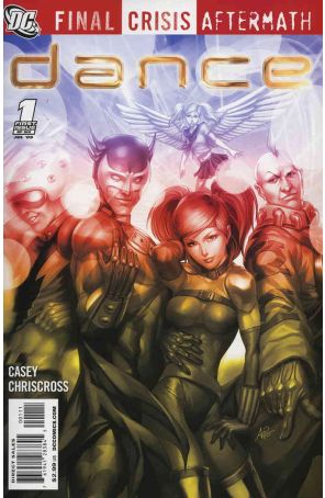 Final Crisis Aftermath: Dance 1 published by DC with cover art by Stanley Lau