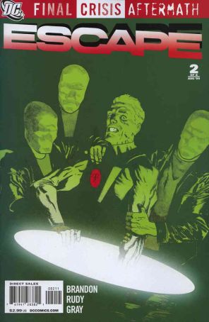 Final Crisis Aftermath: Escape 2 published by DC with cover art by Scott Hampton
