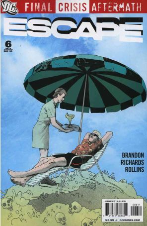 Final Crisis Aftermath: Escape 6 published by DC with cover art by Scott Hampton