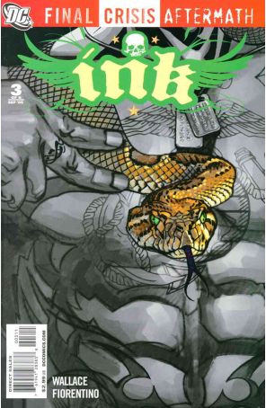 Final Crisis Aftermath: Ink 3 published by DC with cover art by Brian Stelfreeze
