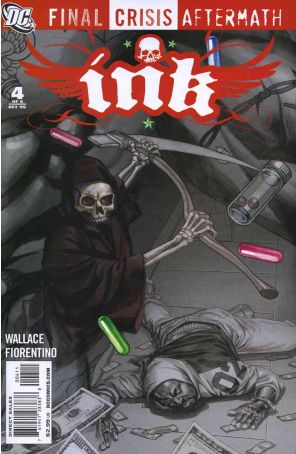 Final Crisis Aftermath: Ink 4 published by DC with cover art by Brian Stelfreeze