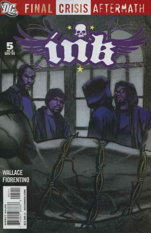 Final Crisis Aftermath: Ink 5 published by DC with cover art by Brian Stelfreeze