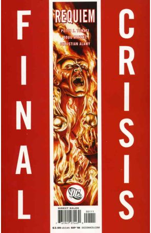 Final Crisis: Requiem 1A published by DC with cover art by J.G. Jones