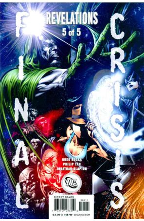 Final Crisis: Revelations 5B published by DC with cover art by Philip Tan