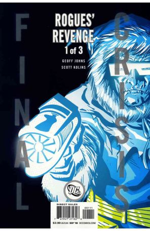 Final Crisis: Rogues' Revenge 1 published by DC with cover art by Scott Kolins
