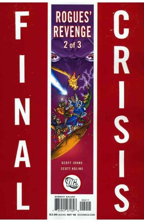 Final Crisis: Rogues' Revenge 2A published by DC with cover art by Scott Kolins