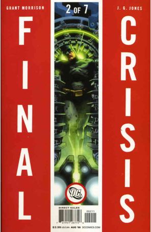 Final Crisis 2A published by DC with cover art by J.G. Jones