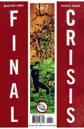 Final Crisis 4A published by DC with cover art by Carlos Pacheco