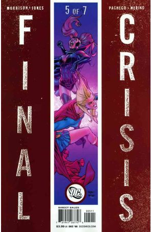 Final Crisis 5A published by DC with cover art by Carlos Pacheco