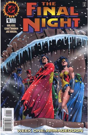 The Final Night 1 published by DC with cover art by Stuart Immonen