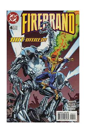 Firebrand 4 published by DC with cover art by Sal Velluto