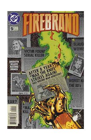 Firebrand 5 published by DC with cover art by Sal Velluto