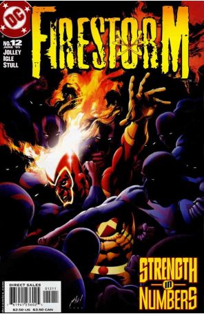 Firestorm (2nd Series) 12 published by DC with cover art by Matt Haley