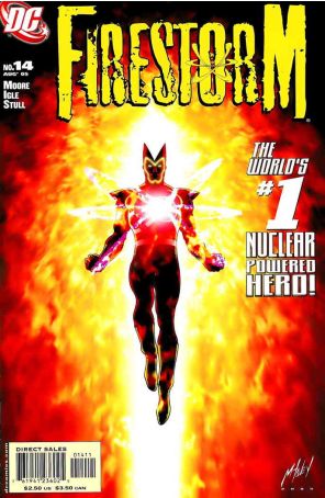 Firestorm (2nd Series) 14 published by DC with cover art by Matt Haley
