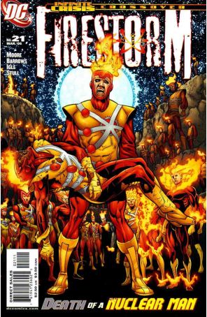 Firestorm (2nd Series) 21 published by DC with cover art by Jamal Igle