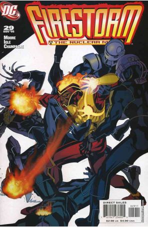 Firestorm (2nd Series) 29 published by DC with cover art by Brian Stelfreeze