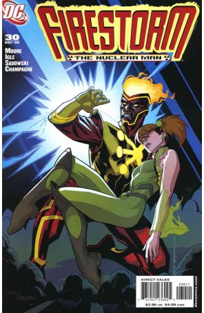 Firestorm (2nd Series) 30 published by DC with cover art by Brian Stelfreeze