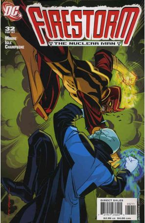 Firestorm (2nd Series) 32 published by DC with cover art by Brian Stelfreeze