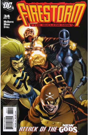 Firestorm (2nd Series) 34 published by DC with cover art by Pete Woods