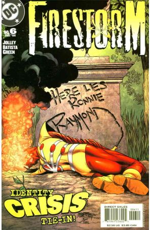 Firestorm (2nd Series) 6 published by DC with cover art by Chris Cross