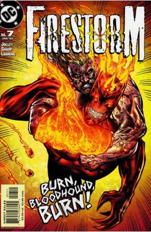 Firestorm (2nd Series) 7 published by DC with cover art by Liam Sharp