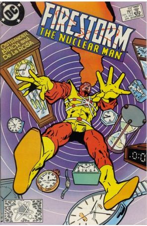 Firestorm, the Nuclear Man 70 published by DC with cover art by J.J. Birch
