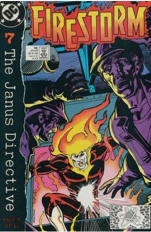 Firestorm, the Nuclear Man 86 published by DC with cover art by Tom Mandrake