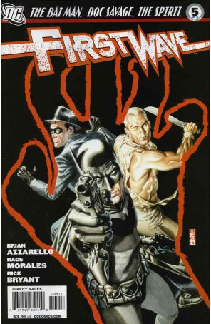 First Wave (DC) 5 published by DC with cover art by J.G. Jones