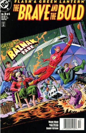 Flash And Green Lantern: The Brave and the Bold 3 (Newsstand) published by DC with cover art by Barry Kitson