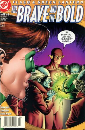 Flash And Green Lantern: The Brave and the Bold 5 (Newsstand) published by DC with cover art by Barry Kitson