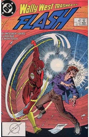 Flash (2nd Series) 15 published by DC with cover art by George Pérez