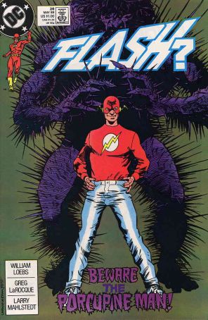 Flash (2nd Series) 26 published by DC with cover art by Greg Larocque