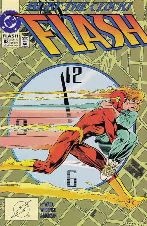 Flash (2nd Series) 83 published by DC with cover art by Alan Davis