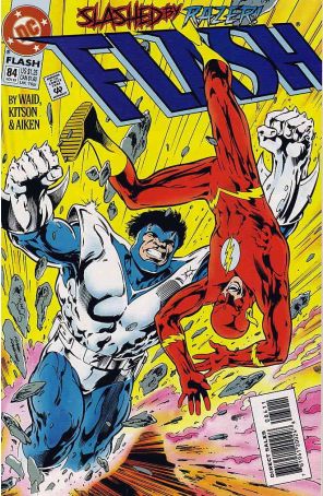 Flash (2nd Series) 84 published by DC with cover art by Alan Davis
