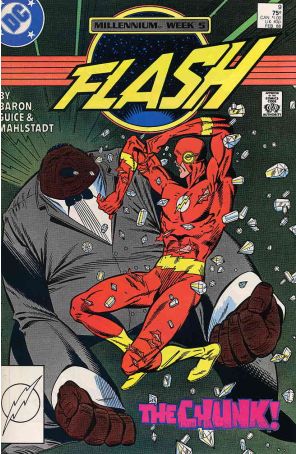 Flash (2nd Series) 9 published by DC with cover art by Butch Guice