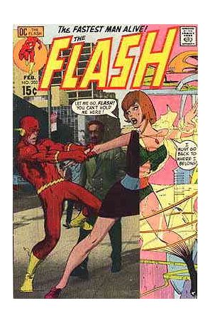 Flash (1st Series) 203 published by DC with cover art by Neal Adams