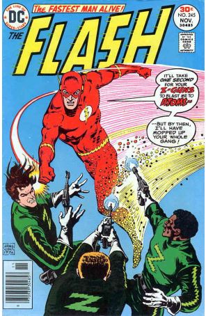 Flash (1st Series) 245 published by DC with cover art by Ernie Chan