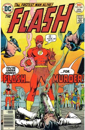 Flash (1st Series) 246 published by DC with cover art by Neal Adams