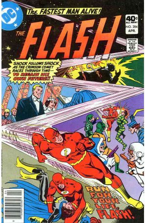 Flash (1st Series) 284 published by DC with cover art by Ross Andru